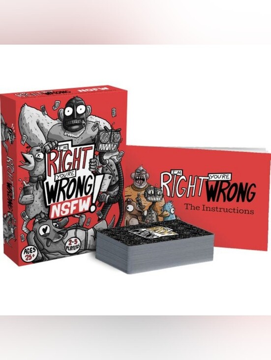 Right Wrong Games Other - I’m Right You’re Wrong (NSFW) Card Game ADULT +21